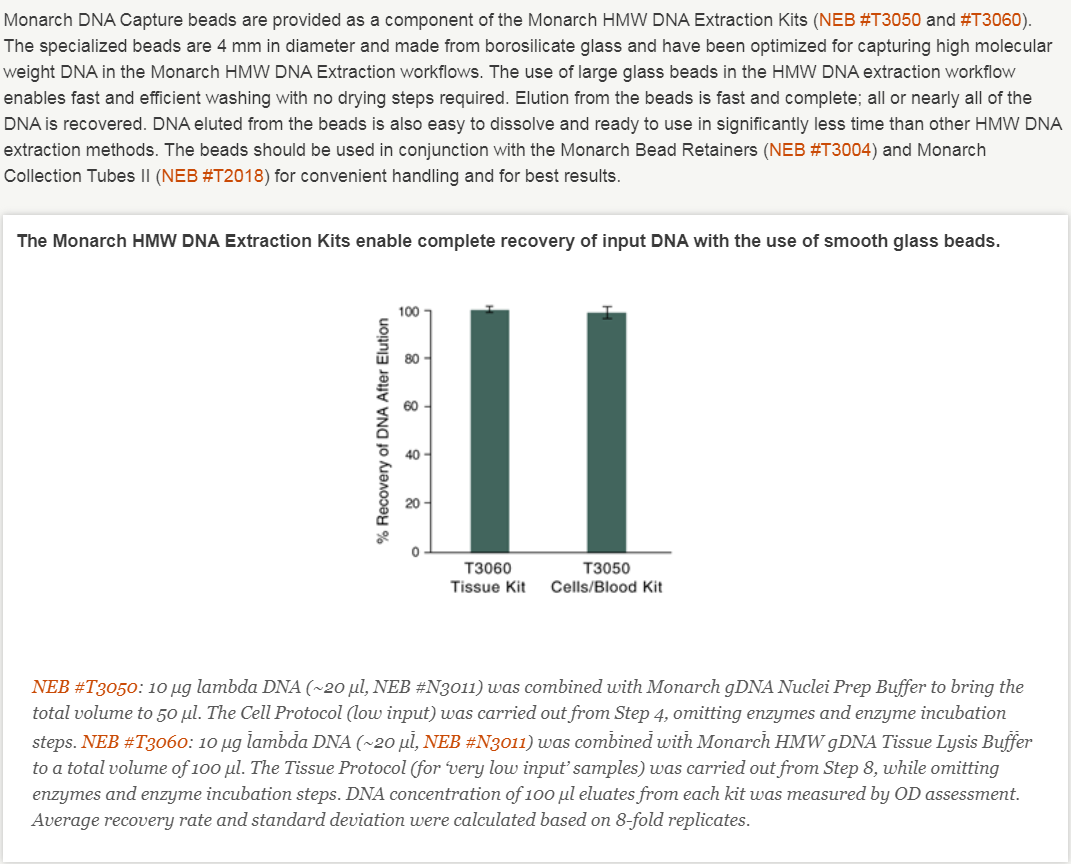 Monarch® DNA Capture Beads--NEB