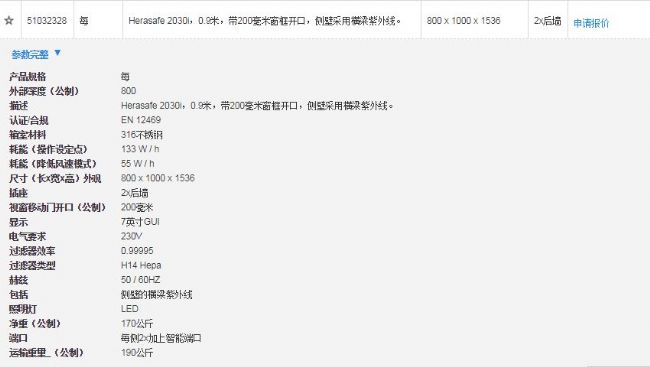 Herasafe 2030i系列全新智能生物安全柜