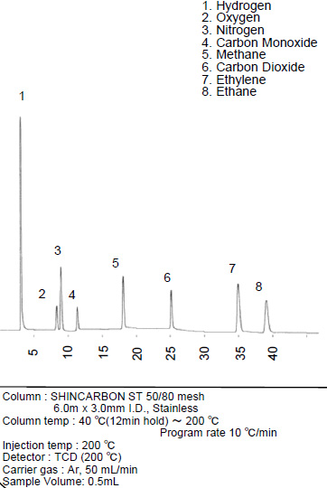 无机气体分析专用柱SHINCARBON ST