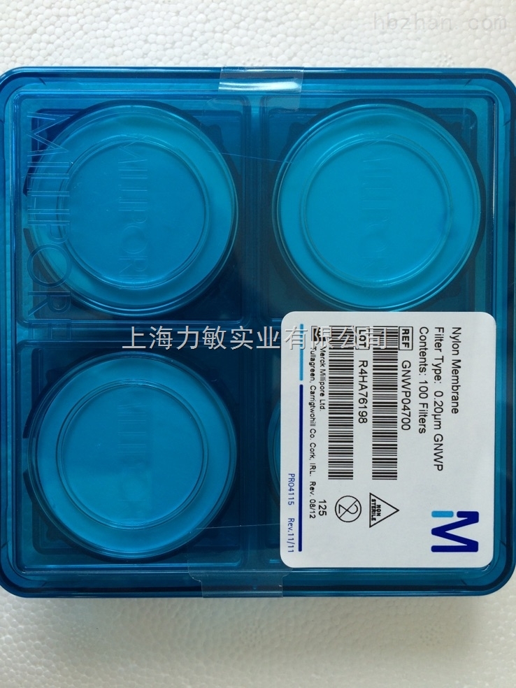 milllipore0.2um尼龙微孔滤膜 47mm直径