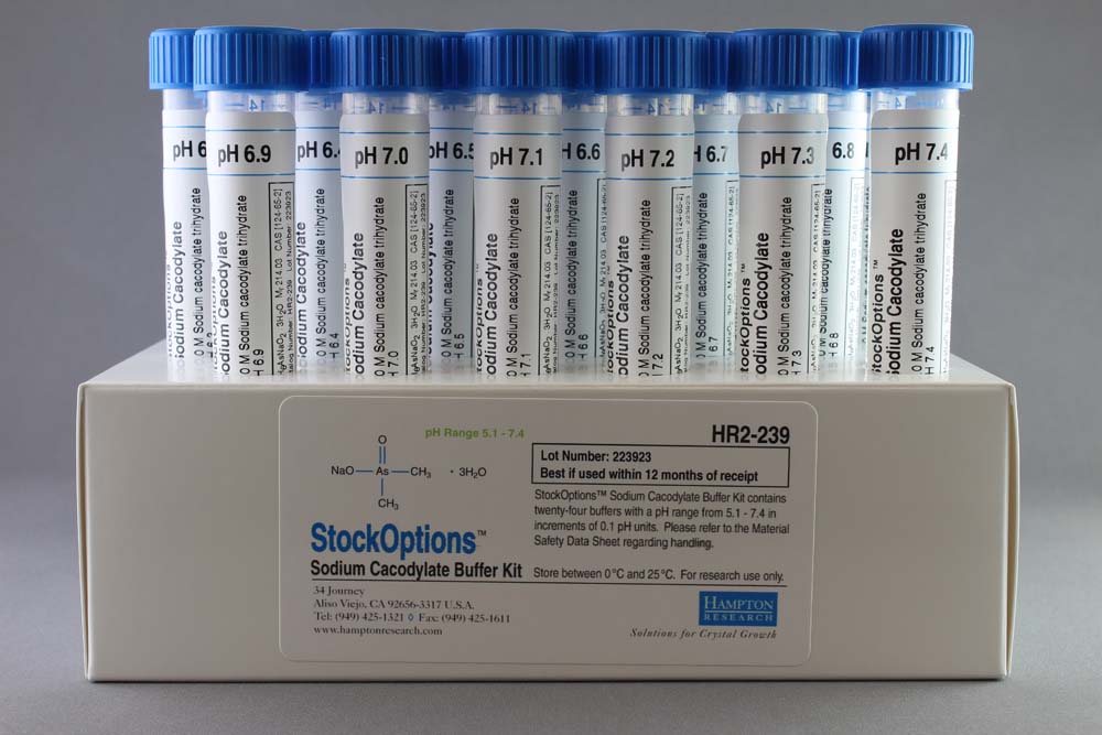 StockOptions Sodium Cacodylate Buffer Kit
